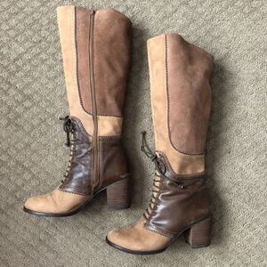 Anthropologie Faryl Robin Tara Saddle Boots - 8.5
